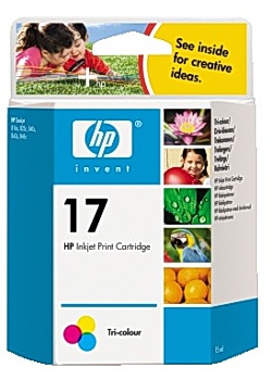 Bläckpatron HP C6625A färg