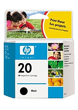 Bläckpatron HP C6614DE svart