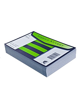Kuvert konsument fp Sv C6 olinj vit (50)