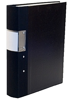 Kontorspärm neutral A4 60mm svart