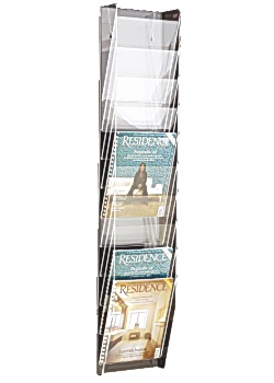 Blankettfack A4S 10-fack transparent