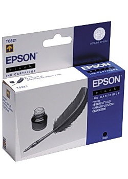 Bläckpatron EPSON C13T03214010 svart