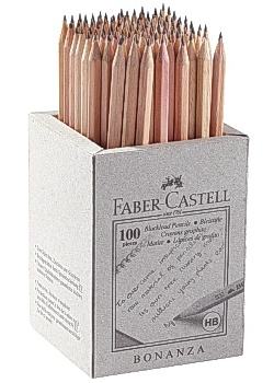 Blyertspenna FABER opolerad HB (100)