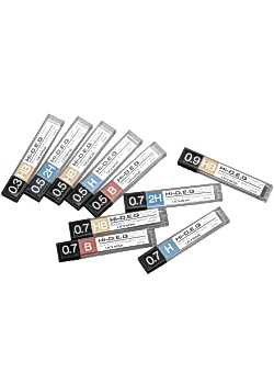 Reservstift 0,7mm HB (12)