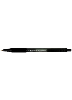 Kulpenna BIC Soft Feel Clic svart