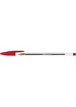 Kulpenna BIC Cristal medium röd