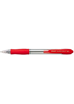 Kulpenna PILOT Super Grip medium röd