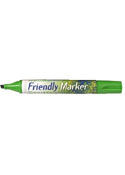 Märkpenna FRIENDLY sned grön