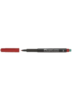 OH-penna VF FABER CASTELL medium röd