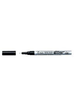 Märkpenna PILOT Super Color silver EF