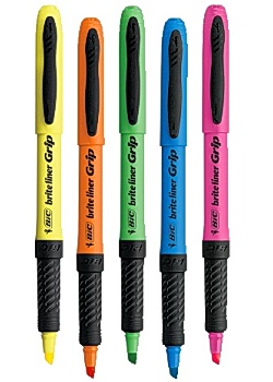 Överstrykningspenna BIC Grip (5)