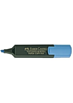 Överstrykningspenna FABER CASTELL blå