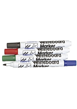 Whiteboardpenna MARVY rund blå