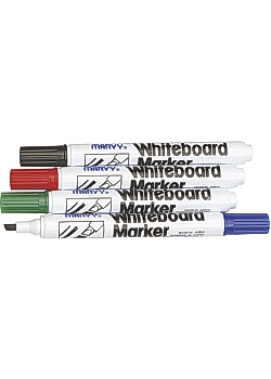 Whiteboardpenna MARVY sned röd