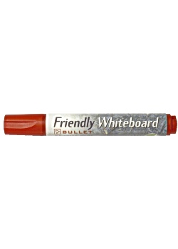 Whiteboardpenna FRIENDLY rund röd