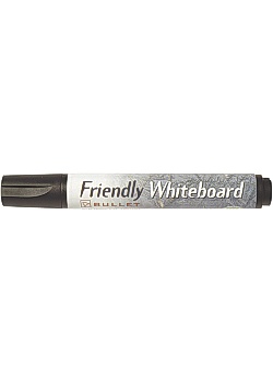 Whiteboardpenna FRIENDLY rund svart