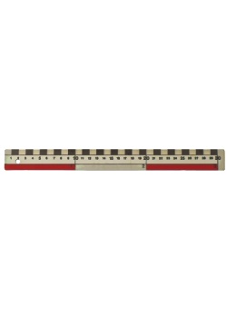 Linjal 30cm dm/cm-gradering plast (10)