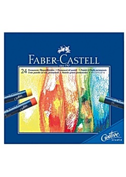 Oljepastellkritor FABER 24 färger