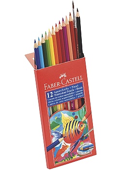 Akvarellpenna FABER-CASTELL 12 färger