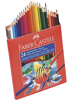 Akvarellpenna FABER-CASTELL 24 färger