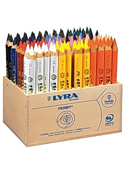 Färgpenna LYRA Ferby 12x8 färger