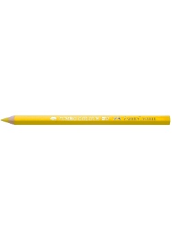 Färgpenna FABER Jumbo gul (12)
