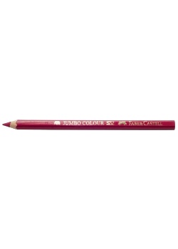Färgpenna FABER Jumbo mörkrosa (12)