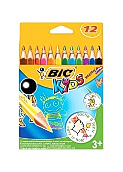 BIC Kids Evolution triangel 12 färger