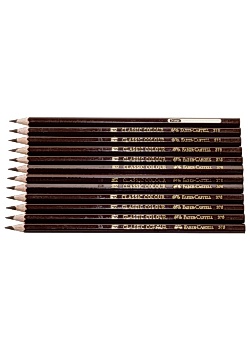 Färgpenna FABER-CASTELL brun (12)