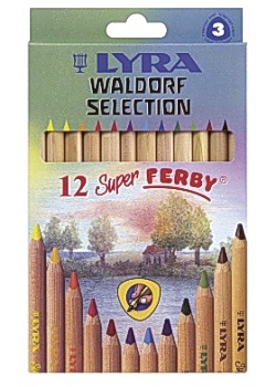Färgpenna LYRA Waldorf 12 färger