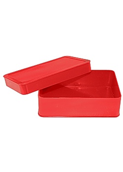 Kritask 120x80x30mm röd (10)
