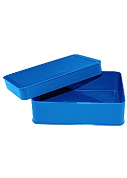 Kritask 120x80x30mm blå (10)