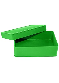 Kritask 120x80x30mm grön (10)