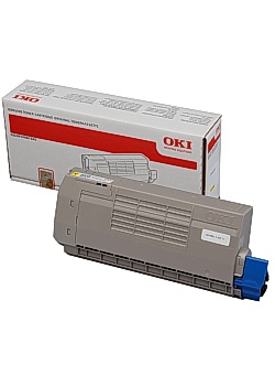 Toner OKI 44318605 gul
