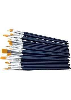 Syntetpenselset flata (20)