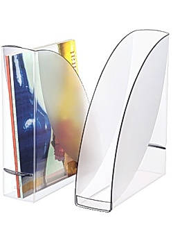 Tidskriftssamlare ICE svart transparent