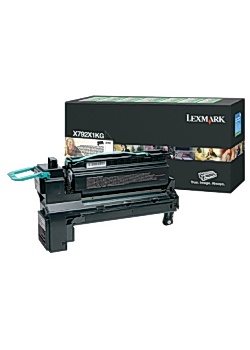 Toner LEXMARK X792X1KG svart