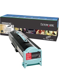 Toner LEXMARK X850H21G svart