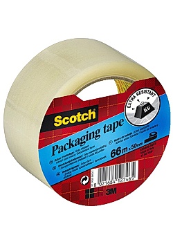 Packtejp Extra 66mx50mm transparent