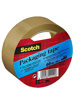 Packtejp SCOTCH 38mmx66m 48my brun