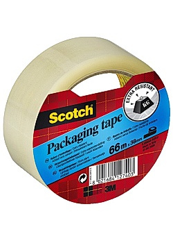 Packtejp Extra 66mx38mm transparent