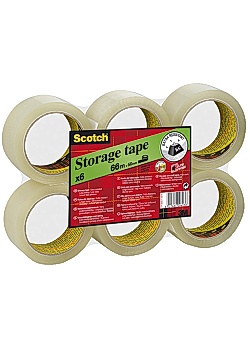 Packtejp SCOTCH PPex tjock66mx50mm tran