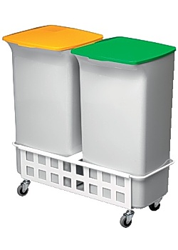 Sorteringsvagn 2x40L