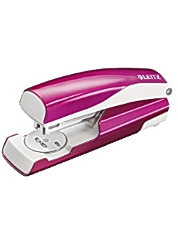 Häftapparat LEITZ WOW 5502 cerise metall