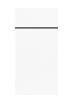 Servett DUNILETTO Slim 40x33cm vit 65/fp