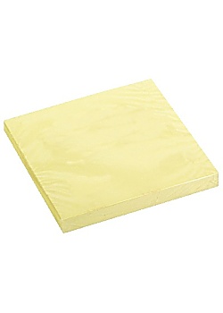 Notes Standard 76x76 mm gul 100blad