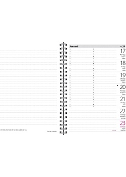 Lilla Noteskalendern k-läder svart-1206