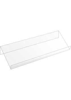 Kalenderställ stort plast transp-2597