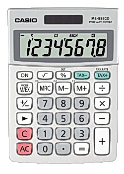 Bordsräknare CASIO MS-88ECO