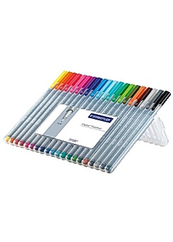 Fineliner STAEDTLER triplus 20 färger